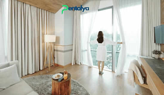 Cam Balkon Perde Modelleri